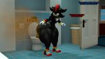 bathroom big_butt butt excessive_feces fart feces groaning hi_res huge_butt hyper hyper_butt hyper_feces invalid_tag male male/male mooneypup pooping scat sega shadow shadow_the_hedgehog smelly sonic_the_hedgehog sonic_the_hedgehog_(series) thick_thighs toilet