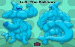 4_fingers abs absurd_res animal_balloon animal_humanoid animate_inanimate annaengine back_muscles backsack balloon balloon_humanoid balls biceps big_balls big_muscles big_pecs big_penis big_tail biped blue_body butt circumcised digital_drawing_(artwork) digital_media_(artwork) english_text erection eyeless featureless_feet feet fingers fish fish_humanoid flexing front_view genitals hi_res huge_pecs humanoid humanoid_genitalia humanoid_penis inflatable living_balloon living_inflatable male marine marine_humanoid model_sheet monotone_body muscular muscular_humanoid muscular_male nipples nude open_mouth pecs penis rear_view shaped_balloon shark shark_fin shark_humanoid shark_tail sharp_teeth simple_background smile solo standing tail teeth text unusual_anatomy unusual_nipples