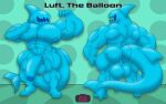 4_fingers abs absurd_res animal_balloon animal_humanoid animate_inanimate annaengine back_muscles backsack balloon balloon_humanoid balls biceps big_balls big_muscles big_pecs big_penis big_tail biped blue_body butt circumcised digital_drawing_(artwork) digital_media_(artwork) english_text eyeless featureless_feet feet fingers fish fish_humanoid flaccid flexing front_view genitals hi_res huge_pecs humanoid humanoid_genitalia humanoid_penis inflatable living_balloon living_inflatable male marine marine_humanoid model_sheet monotone_body muscular muscular_humanoid muscular_male nipples nude open_mouth pecs penis rear_view shaped_balloon shark shark_fin shark_humanoid shark_tail sharp_teeth simple_background smile solo standing tail teeth text unusual_anatomy unusual_nipples