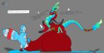 2026 absurd_res anthro artist_logo attribute_theft balls balls_expansion big_balls big_penis blue_body blue_cum blue_fur bodily_fluids claws colored_cum cum cum_from_penis dialogue dialogue_box duo egg egg_from_penis english_text expansion finger_claws foreskin fur future_pokemon generation_9_pokemon genital_expansion genital_fluids genital_growth genitals genitals_shrinking glowing glowing_cum grey_background grey_body grey_fur growth hi_res huge_balls huge_penis hyper hyper_balls hyper_genitalia hyper_penis leaking_cum legendary_pokemon leskarmory logo long_tail looking_at_another looking_pleasured male male/male miraidon multicolored_tail nintendo open_mouth oviposition paradox_pokemon penis penis_growth penis_shrinking plug_(sex_toy) pokemon pokemon_(species) pregnant pregnant_male purple_sclera red_body red_fur saggy_balls sex_toy shadow simple_background size_theft tail testicular_pregnancy text toe_claws unusual_bodily_fluids unusual_cum unusual_genital_fluids unusual_pregnancy