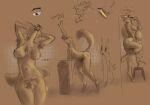 anthro big_breasts big_butt body_hair breasts brown_hair butt canid canine chest_fur chest_hair chest_tuft comic duo emotional english_text female fox fur hair hi_res humanoid lemgrum looking_up male male/female mammal nude on_one_leg orange_body orange_fur projector pubes sex shaded simple_background size_difference sleeping solo speech_bubble standing standing_on_toes standing_sex surprised teeth text thick_thighs tongue tongue_out tuft wide_hips yellow_eyes