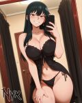  ai-generated commentary_request highres negligee nightgown nyxanimeart self-upload yor_briar 