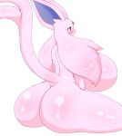  absurd_res anthro breasts eeveelution espeon female hi_res hyper nintendo omenyanozero pink_body pok&eacute;mon pok&eacute;mon_(species) solo video_games 