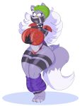  absurd_res anthro bdsm big_breasts bondage bound breasts canid canine canis clothing collar female five_nights_at_freddy&#039;s five_nights_at_freddy&#039;s:_security_breach gag hi_res huge_breasts leg_warmers legwear mammal restraints rope rope_bondage roxanne_wolf_(fnaf) scottgames solo spiked_collar spikes tape tape_gag tempson thick_thighs video_games wide_hips wolf 