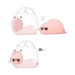  ... bocchi_the_rock! commentary_request cube_hair_ornament gotoh_hitori gotoh_hitori_(tsuchinoko) hair_ornament incense_burner jitome kayari_buta no_humans object_request rebecca_(keinelove) simple_background speech_bubble spoken_ellipsis white_background 