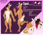  &lt;3 absurd_res anthro antlers anus ball_tuft balls balls_blush behemothking bicolored_fur biped black_anus black_tongue blue_eyes blush body_blush brown_body brown_fur butt butt_markings cervid cloven_hooves dark_hair digitigrade ears_back emo_haircut erection fingers foreskin fur genitals girly hair hands_together happy headshot_portrait heart_(marking) hi_res hooved_fingers hooves horn humanoid_genitalia humor information male mammal markings model_sheet multicolored_body multicolored_fur multicolored_hair multiple_poses navel nude open_mouth partially_retracted_foreskin penis pivoted_ears portrait pose pupils raised_tail small_tail smile solo spots spotted_face teeth text tongue tongue_out tuft two_tone_hair white_body white_fur white_horn 