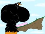 2026 4_fingers anatid angry anseriform anthro avian balls beak biceps big_butt big_muscles big_pecs big_penis biped bird black_balls black_body black_eyes black_feathers blue_sky butt cloud cloudy_sky colored daffy_duck detailed digital_drawing_(artwork) digital_media_(artwork) dirt duck erection feathers fingers flat_colors frown genitals glare grass head_tuft hi_res hill huge_butt huge_muscles huge_pecs huge_penis humanoid_genitalia humanoid_hands humanoid_penis hyper hyper_biceps hyper_genitalia hyper_growth hyper_moobs hyper_muscles hyper_pecs hyper_penis looney_tunes macro mailbox male markings moobs muscular muscular_anthro muscular_male neck_markings nude orange_beak orange_bill orange_legs outside pecs penis pink_penis pinup plant pose scut_tail short_tail side_view sky small_hands small_head solo standing tail thick_arms thick_thighs top_heavy trapezius tuft vein veiny_muscles warner_brothers white_sclera wide_hips wish-granter