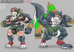 2026 abs anthro armor biceps big_bulge big_muscles big_pecs big_penis black_body black_eyes black_fur black_nose body_size_growth bottomwear bulge camo camo_bottomwear camo_clothing camo_pants camo_print canid canine canis claws clothing detailed_bulge digital_drawing_(artwork) digital_media_(artwork) dr.rhyk-18 erection expansion foxlightning fur fur_growth gauntlets genital_expansion genital_outline genitals gloves growth handwear hi_res human human_to_anthro league_of_legends male mammal multicolored_body multicolored_fur muscle_growth muscular muscular_anthro muscular_arms muscular_male muscular_thighs nipples pants pattern_bottomwear pattern_clothing pattern_pants pawpads paws pec_expansion pecs penis penis_expansion possession red_sclera riot_games ripping_clothing sequence sharp_teeth sheath_outline shoe_burst shorts simple_background size_transformation snout snout_growth solo species_transformation tail tail_growth tail_growth_in_pants teeth tencent tenting tf_into_fictional_character thigh_expansion torn_clothing transformation transformation_sequence two_tone_body two_tone_fur warwick_(lol) white_body white_fur wolf