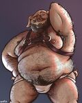 2026 anthro arm_hair bald barazoku beard belly_folds belly_hair body_hair chest_hair clothing curled_tail curly_hair deep_navel domestic_pig facial_hair hair hand_on_hip harness hi_res jockstrap joe_(nanoff) leather leather_harness male mammal mature_anthro mature_male moobs musclegut muscular mustache nanoff navel nipples obese obese_anthro obese_male overweight overweight_anthro overweight_male presenting_armpit pubes solo suid suine sus_(pig) tail underwear