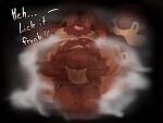  4:3 4_toes anthro armpit_hair autofootjob balls belly big_balls big_belly big_penis bodily_fluids body_hair brown_body brown_fur brown_genitals butt canid canine clothed clothing colored_nails dialogue english_text feet foot_fetish foot_focus foot_play fur genitals hair hair_over_eyes hairy hairy_balls hands_behind_head hi_res huge_balls huge_penis humanoid_feet hyper hyper_balls hyper_genitalia hyper_penis looking_at_viewer lying male mammal masturbation moobs musk musk_cloud musky_balls nails navel obese obese_anthro obese_male overweight overweight_anthro overweight_male penis plantigrade pubes raccoon_dog ramsacked simple_background smelly soles solo steam sweat sweatdrop sweaty_balls sweaty_feet sweaty_genitalia tail talking_to_viewer tan_body tanuki text thick_thighs toes topwear 