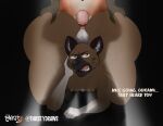  absurd_res aggressive_retsuko anal anal_penetration anthro balls big_butt big_penis butt butt_grab canid canine canis dialogue digital_media_(artwork) duo english_text fur genitals haida hand_on_butt hi_res huge_butt hyaenid hyper hyper_butt male male/male male_penetrated male_penetrating male_penetrating_male mammal maned_wolf nipples nude office ookami_(aggretsuko) open_mouth penetration penis sanrio sex spotted_hyena text thirstydraws 