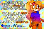  abstract_background accessory activision anthro autism_speaks bandicoot big_breasts black_nose blonde_hair blue_clothing breasts canid canine canis censored censored_pussy clothed clothing coco_bandicoot crash_bandicoot_(series) dialogue digital_media_(artwork) erect_nipples erection erection_under_clothing female flower flower_in_hair flower_petals genitals green_eyes hair hair_accessory humanoid jersey lips looking_at_viewer losergoo macropod mammal marsupial nipples orange_body orange_skin orange_text petals plant playstation ponytail pussy puzzle_piece shirt simple_background smile solo sony_corporation sony_interactive_entertainment talking_to_viewer text topwear vaginal video_games white_text why 
