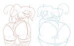 2026 anthro beatrice_(lechugansfw) big_breasts breasts daughter_(lore) digital_media_(artwork) duo ear_piercing female female/female hi_res kayla_(lechugansfw) lechugansfw mammal monochrome mother_(lore) mother_and_child_(lore) mother_and_daughter_(lore) mouse murid murine parent_(lore) parent_and_child_(lore) parent_and_daughter_(lore) piercing rodent slightly_chubby slightly_chubby_anthro slightly_chubby_female tail thick_thighs wide_hips