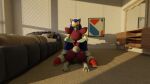 3_toes 3d_(artwork) 5_fingers absurd_res anthro anthro_on_anthro back_wings bed bedroom blender_(artwork) blue_body butt canid canine canis chair chihuahua chip_(sonic) chocbirb clothing digital_media_(artwork) domestic_dog duo eulipotyphlan feet fellatio fingers fluffy fluffy_tail footwear furniture gaia_(linnaauriandi) genitals gloves hair handwear head_in_crotch hedgehog hi_res kneeling looking_pleasured male male/male male_penetrating mammal mirror obscured_fellatio obscured_oral on_chair open_mouth oral penetration penile penile_penetration penis red_body sega sex shoes sitting sitting_on_chair sonic_the_hedgehog sonic_the_hedgehog_(series) sonic_unleashed tail toes toy_dog white_clothing white_gloves white_hair white_handwear wings