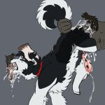 anal anal_penetration animal_genitalia animal_penis anus balls black_body black_fur blue_eyes bodily_fluids canid canine canine_genitalia canis collar cum cum_in_ass cum_inside curled_tail digital_media_(artwork) domestic_dog double_penetration eddie_(xphantomk) equine_genitalia equine_penis erection eye_roll fangs feral floppy_ears forced forced_oral forced_orgasm fur genital_fluids genitals group group_sex hair half-closed_eyes hand_on_head holding_head humanoid_genitalia humanoid_penis husky male male/male male_penetrated male_penetrating male_penetrating_male mammal multicolored_body multicolored_fur narrowed_eyes nordic_sled_dog nude open_mouth oral orgasm penetration penile penis pubes raised_tail rape saliva sex simple_background spitz tail tail_pull teeth threesome tongue trio two_tone_body two_tone_fur white_body white_fur x-ray_view xphantomk