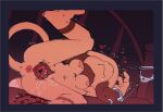 2026 animal_genitalia animal_vulva anthro anus bodily_fluids breasts canine_genitalia canine_vulva colored cuff_(restraint) digital_media_(artwork) drooling ear_piercing ear_ring female generation_2_pokemon genital_fluids genitals gina_(dragalen) handcuffed_to_bed handcuffs hands_behind_head heart_symbol jekerela lying metal_cuffs nintendo on_side piercing pokemon pokemon_(species) raised_tail restraints ring_piercing saliva shaking smeargle solo spread_legs spread_vulva spreading tail vaginal_fluids vulva