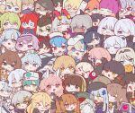  >_< 1boy 6+girls :3 aa-12_(girls'_frontline) absolutely_everyone ak-12_(girls'_frontline) ak-15_(girls'_frontline) an-94_(girls'_frontline) angelia_(girls'_frontline) anna_(girls'_frontline) antonina_(neural_cloud) black_groza_(girls'_frontline_2) black_hair blonde_hair blue_eyes blue_hair blush brown_hair carcano_m1891_(girls'_frontline) carcano_m91/38_(girls'_frontline) centaureissi_(neural_cloud) chibi closed_eyes clotho_(neural_cloud) coat commentary_request croque_(neural_cloud) de_lacey_(neural_cloud) dinergate_(girls'_frontline) eos_(neural_cloud) everyone florence_(neural_cloud) fresnel_(neural_cloud) g11_(girls'_frontline) g36_(girls'_frontline) girls'_frontline girls'_frontline_2:_exilium girls'_frontline_neural_cloud greatyoruka63 green_hair grey_hair groza_(girls'_frontline_2) hair_over_one_eye hannah_(neural_cloud) hat highres hk416_(girls'_frontline) hubble_(neural_cloud) korean_commentary krolik_(girls'_frontline_2) lind_(neural_cloud) long_hair m16a1_(girls'_frontline) m200_(girls'_frontline) m4_sopmod_ii_(girls'_frontline) m4a1_(girls'_frontline) makiatto_(girls'_frontline_2) mayling_shen_(girls'_frontline_2) mechanical_ears mechanical_eyes multiple_girls nemesis_(girls'_frontline_2) open_mouth orange_eyes ots-14_(girls'_frontline) pa-15_(girls'_frontline) persicaria_(neural_cloud) pink_hair ponytail rpk-16_(girls'_frontline) simo_(neural_cloud) single_mechanical_eye smile sol_(neural_cloud) springfield_(girls'_frontline) st_ar-15_(girls'_frontline) suomi_(girls'_frontline) suomi_(girls'_frontline_2) tactical_clothes thompson_(girls'_frontline) turing_(neural_cloud) ump45_(girls'_frontline) ump9_(girls'_frontline) voymastina_(girls'_frontline_2) wa2000_(girls'_frontline) white_coat 