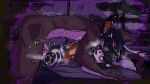 bahou-ren_(destruteka) bear bed bodily_fluids canid canine canis cervine clothing deer destruteka elk feet from_front_position furniture giant_panda hand_holding hi_res legs_up leonardo_aegis_(terraaegis8) lying mammal missionary_position on_back panties pawpads penetration sex sweat tattoo underwear vaginal vaginal_penetration wolf