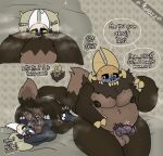 absurd_res age_difference aged_up anal anthro anus balls belly blush bodily_fluids bone broken_horn brown_body butt butt_sniffing claws collar demon disney duo erection facesitting father_(lore) father_and_child_(lore) father_and_son_(lore) genitals grey_body hi_res horn incest_(lore) king_clawthorne knot kurozz male male/male musk musky_butt nipples nude older_male oral papa_titan_(the_owl_house) parent_(lore) parent_and_child_(lore) parent_and_son_(lore) penis penis_fluid presenting presenting_hindquarters pubes puffy_anus purple_anus purple_penis rimming rimming_male saliva sex sitting sitting_on_another size_difference skull skull_head sniffing son_(lore) speech_bubble sweat tail text the_owl_house titan_(the_owl_house) yellow_eyes