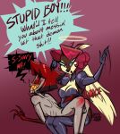alastor_(hazbin_hotel) angry anthro balls butt butt_slap corporal_punishment deer dialogue dominant dominant_female duo female genitals hazbin_hotel hellaverse hi_res jowbokitten male mammal mother_(lore) mother_and_child_(lore) mother_and_son_(lore) nude_male on_lap parent_(lore) parent_and_child_(lore) parent_and_son_(lore) punishment reddened_butt scolding sharp_teeth slap son_(lore) spank_marks spanked_butt spanking teeth yelling