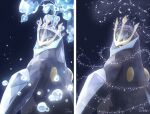  artist_name bellbird4705 bubble commentary_request empoleon looking_at_viewer no_humans pokemon pokemon_(creature) pokemon_focus terastallization 