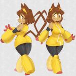 1:1 2026 3_toes 4_fingers anthro bare_shoulders big_breasts big_butt big_eyes biped black_clothing black_leggings black_legwear black_nose black_whiskers breasts brown_ears brown_eyebrows brown_hair brown_tail butt closed_smile clothed clothed_anthro clothed_female clothing crooked_tail cutegraphite digital_drawing_(artwork) digital_media_(artwork) domestic_cat dress eyebrow_through_hair eyebrows eyelashes eyewear eyewear_on_head fangs feet felid feline felis female fingers fully_clothed fully_clothed_anthro fully_clothed_female fur gameoverse glistening glistening_clothing glistening_eyes glistening_hair glistening_leggings glistening_legwear glitch_productions goggles goggles_on_head grey_background hair head_turned hi_res iris kit_(gameoverse) leggings legwear light_body light_fur light_hair long_eyelashes long_tail long_whiskers looking_at_viewer looking_back looking_back_at_viewer mammal monotone_body monotone_fur monotone_hair monotone_tail mouth_closed multicolored_clothing multicolored_dress no_pupils pink_eyes pointy_ears prick_ears pupils short_hair simple_background small_pupils smile smiling_at_viewer snout solo spiky_hair tail tan_body tan_fur teeth textured_background thick_eyebrows thick_thighs three-quarter_view toes translucent translucent_hair two_tone_clothing two_tone_dress unusual_eyes walking whiskers yellow_eyewear yellow_goggles