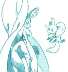 0olqplo0 alien ambiguous_gender anthro antlers apron apron_only big_ears biped bipedal_feral blush blush_lines butt chest_tuft chinchillid clothing digital_drawing_(artwork) digital_media_(artwork) digitigrade duo elfilin featureless_crotch fecto_elfilis feral fingernails fluffy fluffy_tail fur head_wings horn huge_wings kirby_(series) kirby_and_the_forgotten_land looking_at_viewer looking_back looking_back_at_viewer male_(lore) mammal monochrome mouthless nails neck_tuft nintendo notched_ear pupils question_mark rodent semi-anthro simple_background size_difference starling_(kirby) tail teal_body teal_fur tuft unusual_wing_placement white_background wings