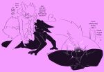 2025 aak_(arknights) anal anal_penetration anthro anus arknights balls black_body black_fur blush blush_lines bodily_fluids cowgirl_position dialogue domestic_cat dripping drooling duo erection eyes_closed felid feline felis foreskin from_front_position fur genital_fluids genitals grinding hair heart_symbol hi_res humanoid_genitalia humanoid_penis hypergryph looking_at_another looking_at_partner lying male male/male mammal moan nerunaur nipples noir_(noirzvault) on_back on_bottom on_top onomatopoeia penetration penis precum precum_drip saliva sex signature simple_background sitting sitting_on_another sound_effects studio_montagne tail text