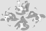 2014 anthro avian biped bird blush bodily_fluids clothed clothing crackajackin diaper diaper_change digital_media_(artwork) embarrassed feathered_wings feathers folded_diaper genital_fluids grey_background greyscale group hi_res hooves japhet_(off) long_tail male monochrome multiple_images mythological_avian mythological_bird mythological_creature mythological_firebird mythology off_(game) onomatopoeia sequence simple_background size_difference soiled_diaper sound_effects tail text unclean_diaper urine used_diaper wearing_diaper wet_diaper wings