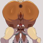 1:1 absurd_res ahegao anus_focus big_butt butt collar female generation_4_pokemon hi_res humanoid intersex intersex/female liper looking_pleasured lopunny nintendo pokemon pokemon_(species) solo spread_legs spreading