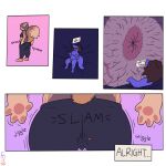ambiguous_gender anthro anus booger_(bxxpie) butt clothing duo extreme_size_difference female hexel_(scalesack) hi_res hog-nosed_snake inside_clothing mammal nude nude_anthro pubes reptile rodent scalesack_(hex) scalie sciurid size_difference snake spread_butt spreading trapped_in_butt trapped_in_clothing tree_squirrel