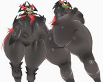 2026 5_fingers aku areola beard bent_arm big_areola big_breasts big_butt big_eyes big_mouth_(anatomy) biped black_areola black_body black_breasts black_eyes black_nipples breasts broad_shoulders butt crossgender curvy_figure dark_areola dark_body dark_nipples demon digital_drawing_(artwork) digital_media_(artwork) english_description eyebrows eyelashes eyeshadow facial_hair fangs featureless_crotch female fingers gesture glistening glistening_areola glistening_beard glistening_body glistening_breasts glistening_butt glistening_eyelids glistening_facial_hair glistening_fingers glistening_legs glistening_lips glistening_thighs glistening_tongue green_lips hair hand_gesture head_turned hi_res humanoid inverted_nipples iris leaning leaning_forward light_hair lips long_eyelashes long_hair looking_at_viewer looking_back looking_back_at_viewer looking_down looking_down_at_viewer low-angle_view makeup mature_female mature_humanoid monotone_background monotone_breasts monotone_hair mtf_crossgender multicolored_nose multiple_poses narrowed_eyes nipples not_furry nude nude_female nude_humanoid open_mouth open_smile pose puffy_areola pupils quattrant red_beard red_eyebrows red_eyeshadow red_facial_hair red_hair red_lips red_nose red_tongue samurai_jack simple_background smile smiling_at_viewer solo spikes spikes_(anatomy) standing straight_hair straight_legs teeth thick_eyebrows thick_thighs three-quarter_view thumbs_up tongue two_tone_nose voluptuous voluptuous_female voluptuous_humanoid white_background white_nose white_sclera