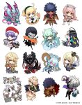  6+boys 6+girls :p ahoge animal_ears apron aqua_hair aqua_kimono armlet armor armored_boots ascot beret bikini bikini_skirt black_armor black_ascot black_bikini black_boots black_bow black_gloves black_hair black_hairband black_hands black_helmet black_jacket black_pants black_sclera black_shoes black_skin black_skirt blonde_hair blood blood_splatter blue_eyes blue_pants body_markings boots bow bowl boy_vajra_(fate) bracer braid bright_pupils brown_dress brown_horns caligula_(fate) cape chef_hat chibi closed_eyes closed_mouth colored_extremities colored_eyelashes colored_mouth colored_sclera colored_skin commentary_request company_name cooking_pot copyright_notice creature crossed_legs cup curved_horns daikokuten_(fate) daikokuten_(first_ascension)_(fate) dark-skinned_female dark-skinned_male dark_skin detached_sleeves dragon_girl dragon_horns dress earrings elbow_rest en_(enxxx) eyeliner facial_mark fate/grand_order fate_(series) food front-tie_bikini_top front-tie_top full_armor fur-trimmed_dress fur_trim girl_vajra_(fate) gloves gold_armlet gold_earrings green_blood green_eyes green_hair grey_skin hair_between_eyes hair_bow hair_ornament hairband hand_in_own_hair hand_on_own_chest hand_up hands_up hassan_of_the_cursed_arm_(fate) hat head_rest helmet henry_jekyll_(fate) highres holding holding_bowl holding_plate holding_sword holding_weapon horns hyde_(fate) ibuki_douji_(fate) ibuki_douji_(third_ascension)_(fate) indra_(fate) jacket jacket_on_shoulders japanese_armor japanese_clothes jeanne_d'arc_(fate) jeanne_d'arc_(swimsuit_archer)_(first_ascension)_(fate) jekyll_and_hyde_(fate) jewelry kabuto_(helmet) kimono kiyohime_(fate) kiyohime_(second_ascension)_(fate) leaf lightning_bolt_facial_mark lightning_bolt_symbol lion long_hair long_sleeves looking_ahead looking_at_viewer looking_down low-braided_long_hair low-tied_long_hair magatama magatama_necklace maid maid_apron maid_headdress makeup martha_(fate) martha_(santa)_(fate) mask mechanical_wings medb_(fate) medb_(third_ascension)_(fate) minamoto_no_tametomo_(fate) minamoto_no_tametomo_(third_ascension)_(fate) mouse_ears mouse_girl mouse_tail multicolored_hair multiple_boys multiple_girls necklace official_art onigiri open_mouth pants pink_eyes pink_hair pink_horns plate pointy_ears puffy_detached_sleeves puffy_sleeves purple_eyes purple_hair red_boots red_bow red_cape red_dress red_eyeliner red_eyes red_hands red_hat red_sleeves reines_el-melloi_archisorte reines_el-melloi_archisorte_(third_ascension) roland_(fate) roland_(third_ascension)_(fate) romulus-quirinus_(fate) romulus-quirinus_(third_ascension)_(fate) rotational_symmetry sandals shoes simple_background single_braid sitting skirt skull_mask smile snake spoon streaked_hair striped_sleeves swimsuit sword symbol-shaped_pupils tail taisui_xingjun_(fate) tarasque_(fate) teeth thigh_boots thighhighs tiamat_(fate) tiamat_(third_ascension)_(fate/grand_order) tiara tongue tongue_out topless_male torn_cape torn_clothes tray waist_cape weapon white_apron white_background white_boots white_gloves white_hat white_pupils white_skirt white_snake white_thighhighs wings x-shaped_pupils yellow_eyes 