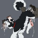 anal anal_penetration animal_genitalia animal_penis anus balls black_body black_fur blue_eyes bodily_fluids canid canine canine_genitalia canis collar cum cum_in_ass cum_inside curled_tail digital_media_(artwork) domestic_dog double_penetration eddie_(xphantomk) erection eye_roll fangs feral floppy_ears forced forced_oral forced_orgasm fur genital_fluids genitals group group_sex hair half-closed_eyes hand_on_head holding_head humanoid_genitalia humanoid_penis husky male male/male male_penetrated male_penetrating male_penetrating_male mammal multicolored_body multicolored_fur narrowed_eyes nordic_sled_dog nude open_mouth oral orgasm penetration penile penis pubes raised_tail rape saliva sex simple_background spitz tail tail_pull teeth threesome tongue trio two_tone_body two_tone_fur white_body white_fur xphantomk