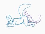  2018 2d_animation 4:3 5_fingers abdominal_bulge ahegao all_fours anal anal_penetration anal_vore animated anthro anthro_on_anthro anthro_penetrated anthro_penetrating anthro_penetrating_anthro anthro_pred anthro_prey arm_support ass_up balls barefoot becoming_erect belly big_balls big_belly big_penis big_tail biped blinking blue_and_white blue_body blue_eyebrows blue_fur blue_lines blue_nose butt canid canine cheek_tuft crouching digital_drawing_(artwork) digital_media_(artwork) digitigrade domestic_cat duo endosoma erection eyebrows eyes_closed facial_tuft feet felid feline felis fingers fluffy fluffy_tail fox frame_by_frame fur fur_tuft genitals half-closed_eyes hand_on_own_belly hand_on_own_stomach hand_on_stomach happy head_first hyper hyper_belly interspecies kneeling line_art living_insertion living_insertion_play long_tail looking_at_another looking_at_butt looking_at_own_belly looking_at_stomach looking_back looking_down looking_pleasured lying male male/male male_penetrated male_penetrating male_penetrating_male male_pred male_prey mammal monochrome nameless_character narrowed_eyes nude number-1-maverick on_front open_mouth open_smile paws penetration penis penis_size_difference presenting presenting_hindquarters purple_and_white raised_tail same_size_vore short_playtime side_view simple_background sitting smile soft_vore tail_motion tailwag three-quarter_view toes tongue tongue_out tuft vore white_background willing_prey willing_vore 