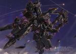 armored_body battle_damage beam_rifle cloud cloudy_sky dual_eyes flying glowing glowing_eyes grey_body gundam hi_res holding_object holding_ranged_weapon holding_weapon lens_flare machine mass_production_type_nu_gundam mecha mechafanatic military_vehicle missile missile_pod mobile_suit mobile_suit_gundam mobile_suit_gundam_hathaway mobile_suit_gundam_hathaway's_flash monoeye multicolored_body multiple_forms not_furry pink_eyes ranged_weapon robot size_difference sky smoke sunrise thrusters tx-ff104_alyzeus weapon yellow_eyes