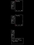 2026 3:4 black_and_white black_background deltarune digital_drawing_(artwork) digital_media_(artwork) english_text gameplay_mechanics hi_res impwolf666 menu monochrome not_furry simple_background snowgrave text undertale_(series) zero_pictured