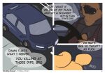 2026 absurd_res anthro artist_name big_ears bodily_fluids canid canine canis car clothed clothing colored comic dialogue digital_drawing_(artwork) digital_media_(artwork) domestic_dog driving duo english_text fingers floppy_ears fur hair hi_res larger_male male male/male mammal mastiff molosser multicolored_body multiple_scenes muscular muscular_anthro muscular_male nipples nodding open_mouth overweight page_number pattern_body profanity rennin rottweiler simple_background size_difference smaller_anthro smaller_male speech_bubble tail text vehicle widescreen yellow_omen yellowomen_(character)