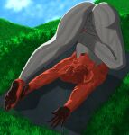 absurd_res anthro butt canid canine clothing feet female foot_fetish fox freekhound hi_res humanoid_feet mammal plantigrade soles solo stretching tight_clothing yoga