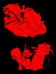 2026 3:4 ambiguous_gender ambiguous_human angry anthro antlers attack biped bite biting_another black_background blood blood_from_neck blood_spray bodily_fluids clothed clothing death deer deltarune digital_drawing_(artwork) digital_media_(artwork) duo exposed_muscle fatal_wound female female_anthro fight gore hair hi_res horn human impwolf666 insane killing kris_dreemurr long_hair mammal monochrome neck_bite neck_wound new_world_deer noelle_holiday pain screaming shocked short_hair simple_background snout snowgrave undertale_(series)