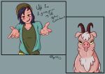 absurd_res bovid caprine disney domestic_pig duo elnuggetarts female feral goat hi_res human hybrid janna_ordonia lil_chauncey male male/female mammal spread_arms star_vs._the_forces_of_evil suid suine sus_(pig) ugh_fine_i_guess_you_are_my_little_pogchamp