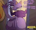 2026 2d_animation animated animated_gif anthro anus artist_name ass_clapping big_breasts big_butt blaze_the_cat bottomless bottomless_anthro bottomless_female bouncing_breasts bouncing_butt bouncing_tail breasts butt butt_jiggle cat_tail clothed clothing cute_fangs detailed_background dialogue domestic_cat door english_text eyelashes fangs felid feline felis female female_anthro forehead_gem frame_by_frame fur gem genitals gloves handwear huge_butt innie_vulva inviting inviting_to_sex jiggling long_tail looking_at_viewer looking_back mammal mocha-draws multicolored_body multicolored_fur open_door open_mouth open_smile presenting presenting_hindquarters princess purple_body purple_clothing purple_fur purple_shirt purple_topwear royalty sega shaded shirt short_playtime smile smiling_at_viewer solo sonic_the_hedgehog_(series) tail tail_motion teeth text topwear topwear_only twerking two_tone_body two_tone_fur vulva white_body white_clothing white_fur white_gloves white_handwear window yellow_eyes