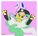 2026 2d_animation animated animated_gif anthro black_body black_fur blush bodily_fluids breast_milking breasts butt clitoris digital_media_(artwork) egg extraction female frame_by_frame fur generation_4_pokemon genitals hair hands_behind_back hi_res lactating legs_up loop lucario nightdazed nintendo open_mouth oviposition panicking pawpads paws penetration pink_hair pokemon pokemon_(species) pokemon_egg restrained restrained_by_tentacles sex short_playtime spread_legs spreading sweat tentacle_penetration tentacle_sex tentacles tongue vulva watermark white_body white_fur yellow_body yellow_fur yellow_tongue
