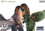 absurd_res anthro balls bazelgeuse big_breasts big_penis breast_squish breast_to_breast breasts breasts_frottage brute_wyvern capcom claws deviljho dragon female fingers flying_wyvern fur genitals glowing glowing_breasts gynomorph hair hi_res huge_breasts humanoid_genitalia humanoid_penis intersex mammal miao_jiangyou monster_hunter mythological_creature mythological_scalie mythology nude penis scales scalie solo spikes squish standing tail teeth thick_tail thick_thighs touching_tips wings