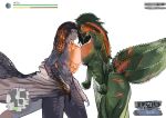absurd_res anthro bazelgeuse big_breasts breast_squish breast_to_breast breasts breasts_frottage brute_wyvern capcom claws deviljho dragon duo female fingers flying_wyvern fur glowing glowing_breasts hair hi_res huge_breasts mammal miao_jiangyou monster_hunter mythological_creature mythological_scalie mythology nude scales scalie solo spikes squish standing tail teeth thick_tail thick_thighs wings