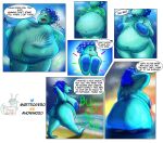  abdominal_bulge absurd_res anthro artrogero_(artist) beach belly big_belly big_breasts big_butt breast_expansion breasts burping butt butt_expansion comic daniela_paguro digestion digestion_noises english_text expansion female female_pred group hi_res humanoid italian_text luca_(pixar) male male/female male_pred marine mature_anthro mature_female merfolk multiple_prey nude oral_vore overweight overweight_anthro overweight_female rear_view rumbling_stomach sea seaside split_form sunset text vore water weight_gain 