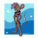  animated bell bell_collar collar mammal mouse murid murine rodent trevor-fox trevor-fox_(character) 