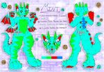  anthro canid canine canis dragon hybrid male mammal mint_the_wagon solo verrenx_(artist) wolf 