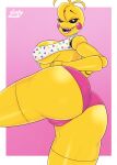  anthro avian bird chica_(fnaf) chicken dirtyduckart female five_nights_at_freddy&#039;s five_nights_at_freddy&#039;s_2 galliform gallus_(genus) hi_res machine phasianid robot scottgames solo toy_chica_(fnaf) video_games 