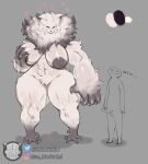  &lt;3 absurd_res balls big_breasts breasts duo female fur genitals hi_res holding_breast human larger_female male mammal monster nude penis pubes size_difference smaller_male the_huntress ze_blackball.d 
